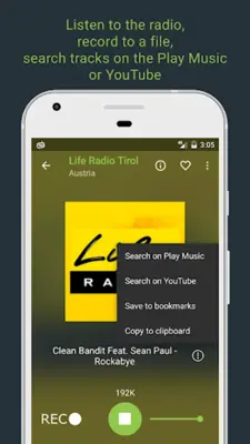 Online Radio Yo!Tuner android App screenshot 10