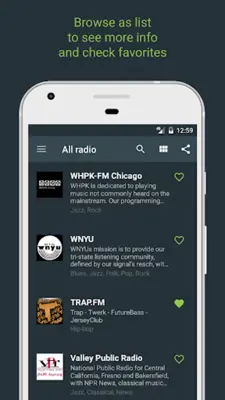 Online Radio Yo!Tuner android App screenshot 11